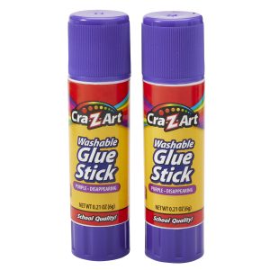 CLEAR GLUE STICK PVP クリア使用済み！ Non-Toxic Ultra Strong Adhesive Pvp Solid Glue Stick for Student