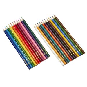 24 ct Colored Pencils peggable box Cra-Z-Art