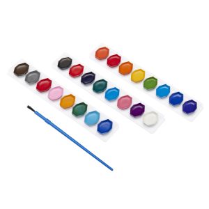 Cra-Z-Art 24 Color Washable Watercolors: Vibrant Palette