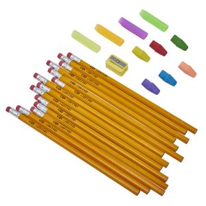 14ct Yellow No2 Pencil Pack: Stylish & Functional