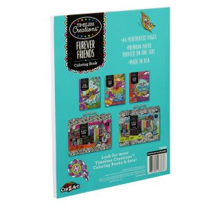 Timeless Creations Furever Friends Creative Coloring Book