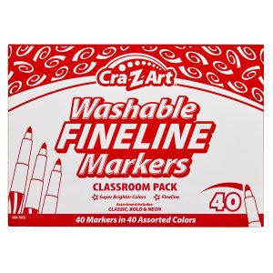 Cra-Z-Art FineTip Washable Marker Classroom Packs 4 packs