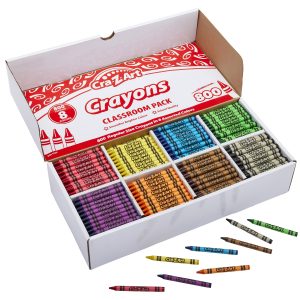 ◆24FW RONRON COLORED CRAYON CAT LONG SLEEVE/2色◆ 24 ct Washable Crayons Cra-Z-Art School Quality