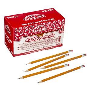 Cra-Z-Art #2 Pencils Dispenser Box 144 Count Cra-Z-Art