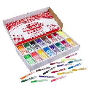 Cra-Z-Art Washable Markers Broadline Bulk Class pack 256 Ct