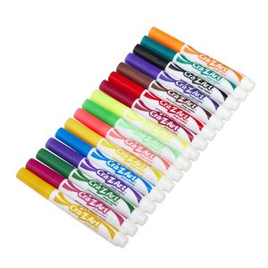 マロン Cra-Z-Art Broadline Markers Washable-Classic 8 Count