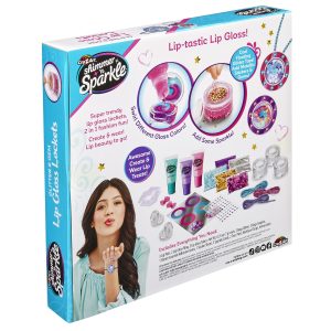 Shimmer 'n Sparkle Glitter & Gem Lip Gloss Lockets Shimmer