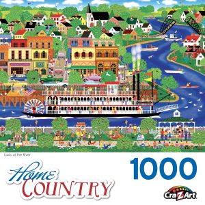Cra-Z-Art 1000 Teile Puzzle "The King" - Fertige Größe 68,6 X 50,8 Cm, Mit Poster
