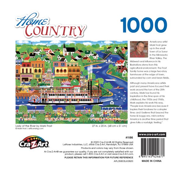 Completed 1000-piece Puzzle Of Florida Scene