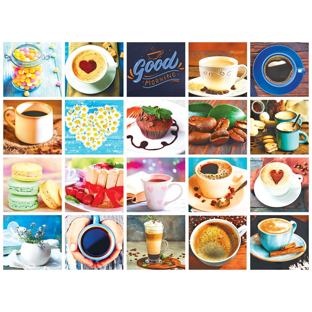 RoseArt - Kodak Premium - Love Coffee - 550 Piece Jigsaw