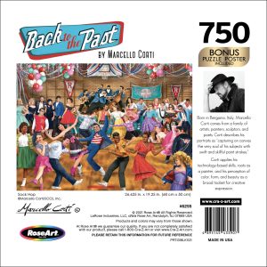 RoseArt - Back to the Past - Sock Hop - 750 Piece Jigsaw