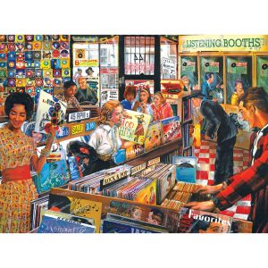 RoseArt - BACK TO THE PAST - RECORD STORE - 750 Piece