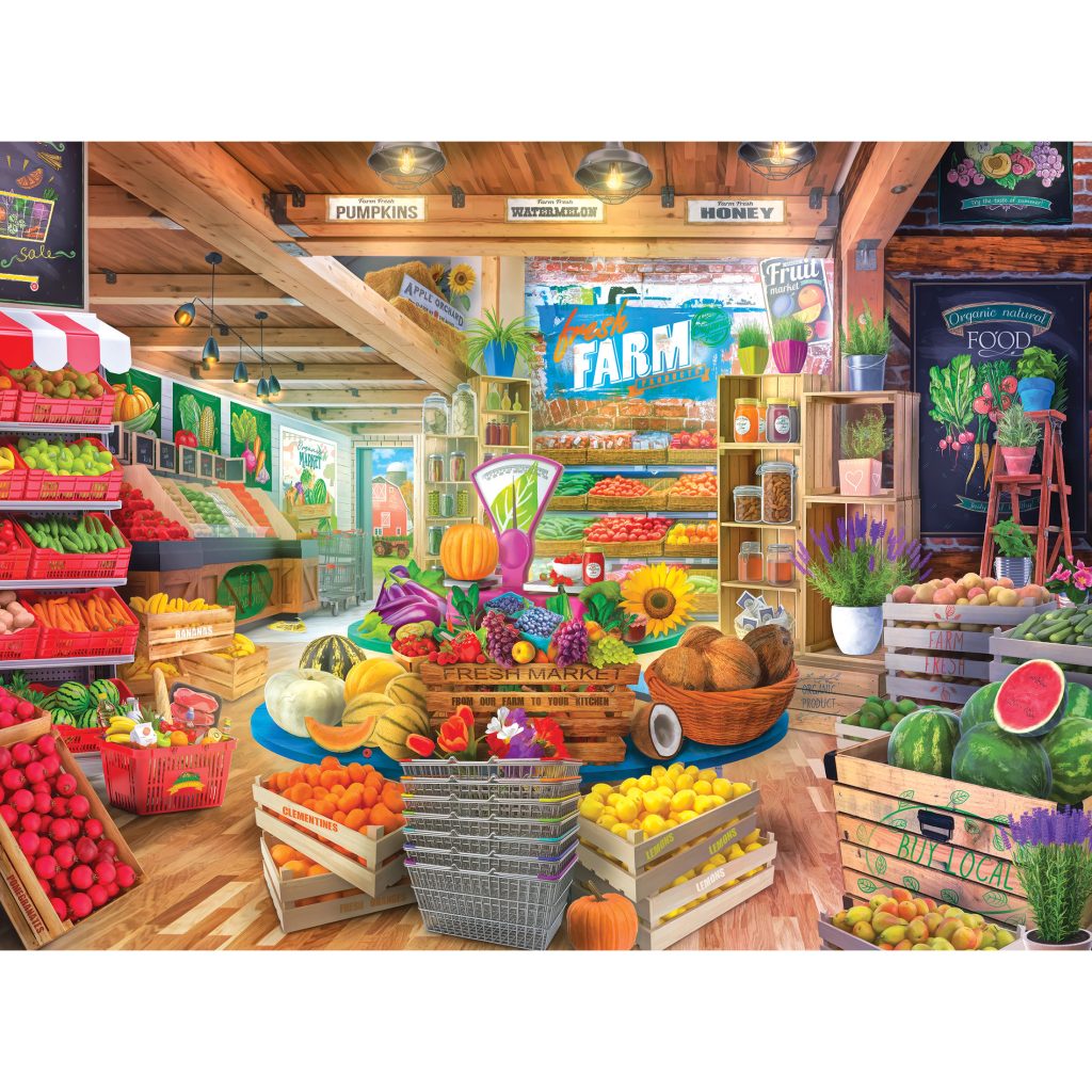 RoseArt - My Happy Place - Organic Fresh Market - 750 Piece