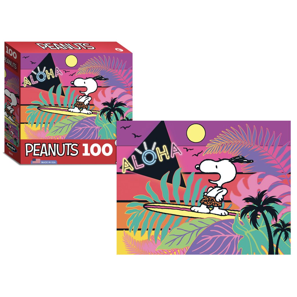 Peanuts Grooves 100-Piece Jigsaw Puzzle - Schroeder Piano Puzzle For Kids & Adults