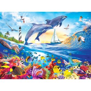 ジグソーパズル Amazon.com: Trefl Tropical Island 600 Piece Jigsaw Puzzle Crazy