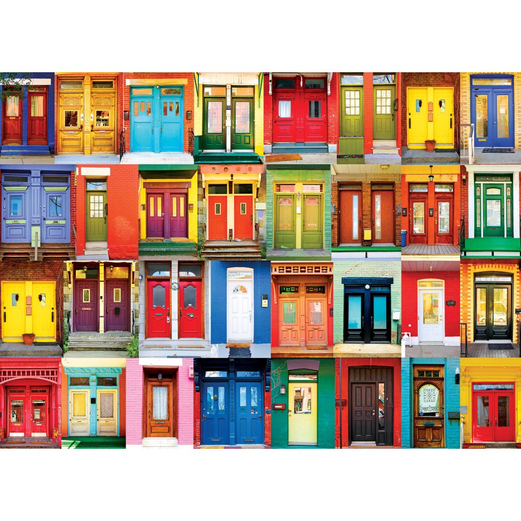 RoseArt - Kodak Premium - Colorful Montreal Doors - 1000
