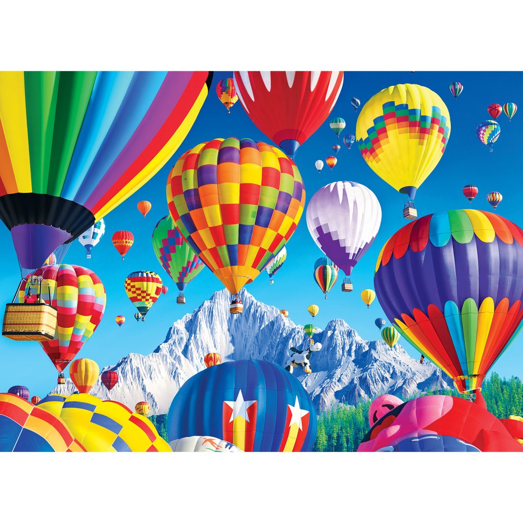 RoseArt - Kodak Premium - Balloons Over the Mountain - 1000