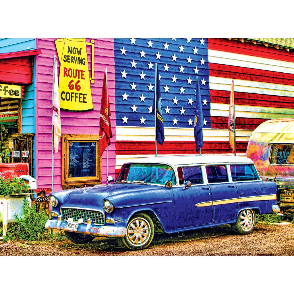 RoseArt - Kodak Premium - Route 66 - 1000 Piece Jigsaw