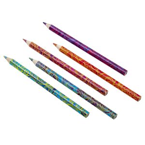 オリジナルアートコレクション#68 Cra-Z-Art Jumbo Rainbow Swirl Colored Pencils 5 Count