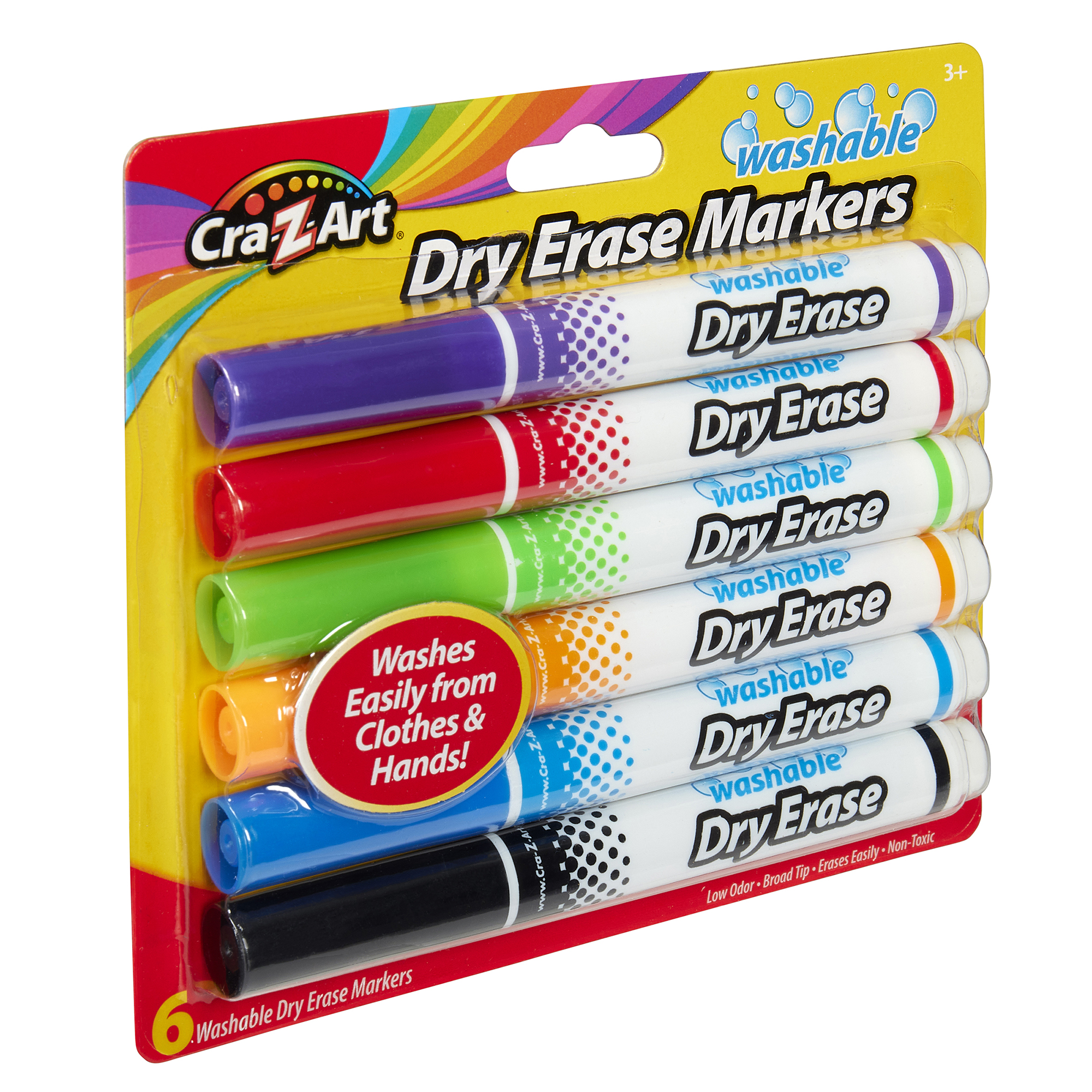 Cra-Z-Art Washable Markers, Broad Bullet Tip, 64 Assorted Colors 64 Set 13424
