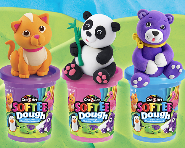 thumbnail image 2 of Barbie Softee Dough Ice Cream Playset With Ice Cream Maker, 4 Colors Modeling Compound, Press & Mold Mini Treats, Ages 3 And UpRDC8 2 of 9