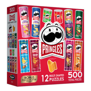 ぷりんぐる Pringles® Mingles™ Puffed Snacks, Sharp White Cheddar