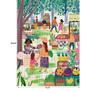 RoseArt-Soft Touch-Farmer's Market-1000 Piece Jigsaw Puzzle