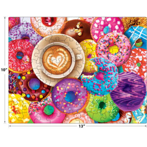 RoseArt-Snack Size-Foodie-4 x 100 Piece Jigsaw Puzzles