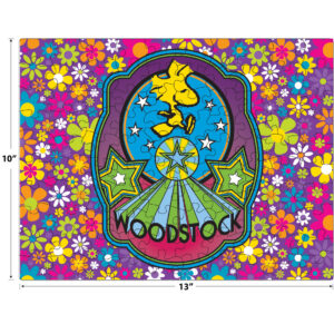 RoseArt-Snack Size-Peanuts-4 x 100 Piece Jigsaw Puzzles