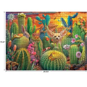 Cactus Critters: Enjoy Our 1000 Piece Jigsaw Puzzle