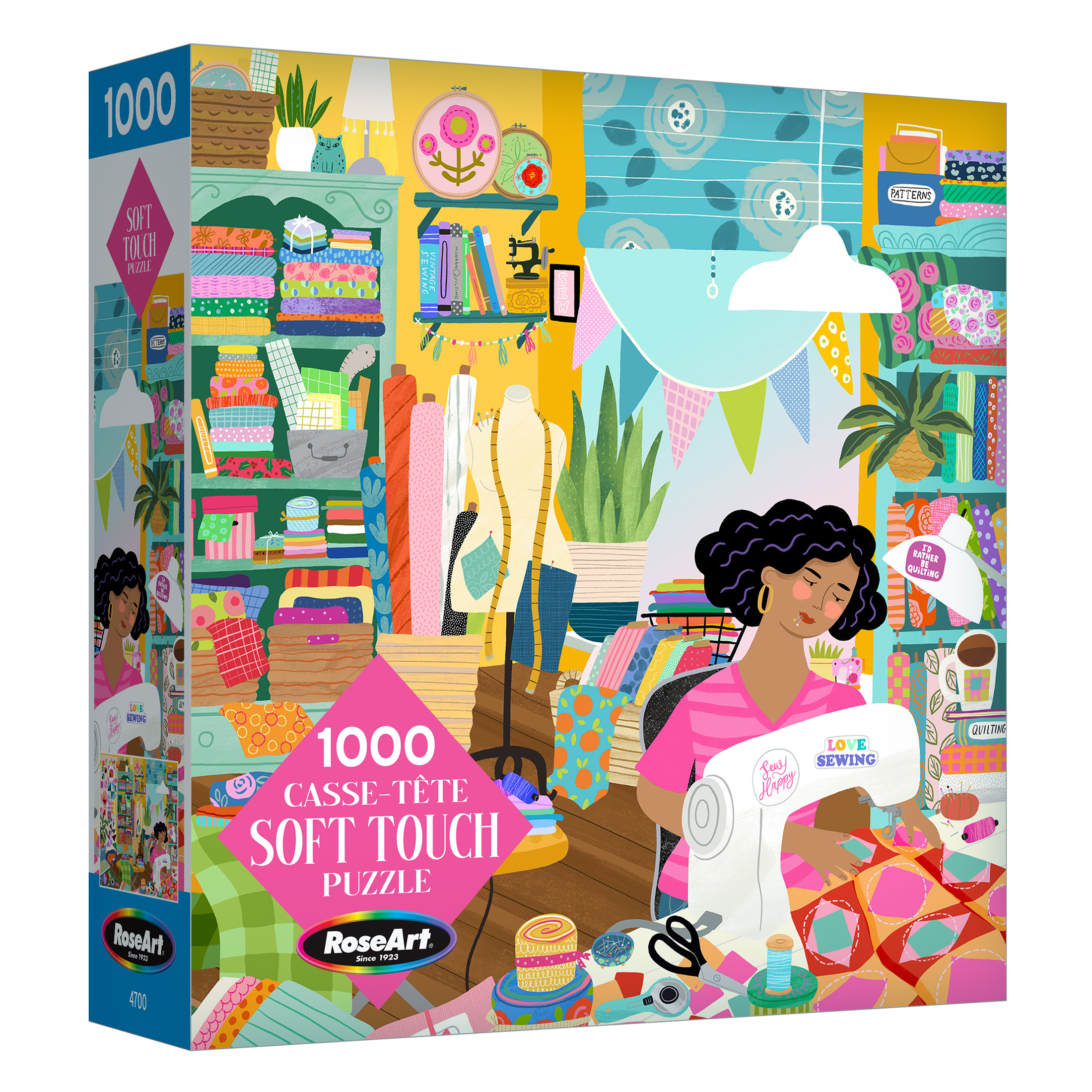 ROSEART - SOFT TOUCH - SEWING ROOM - 1000 PIECE JIGSAW PUZZLE