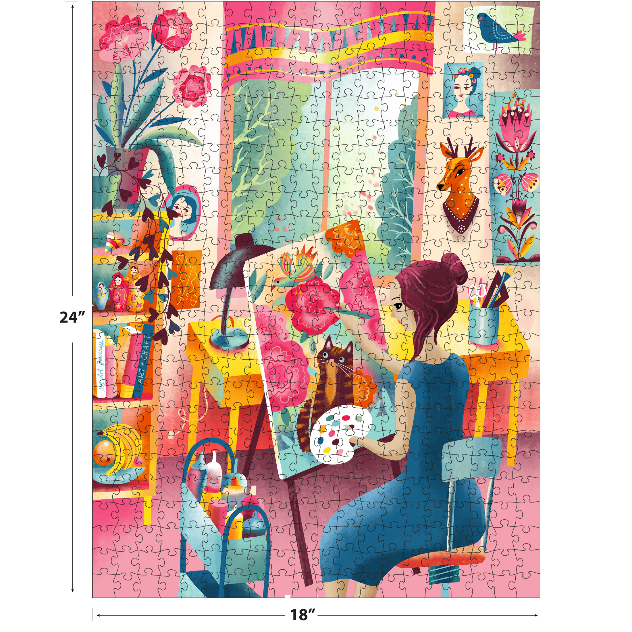Discover RoseArt's Vertical Visions Jigsaw Puzzle