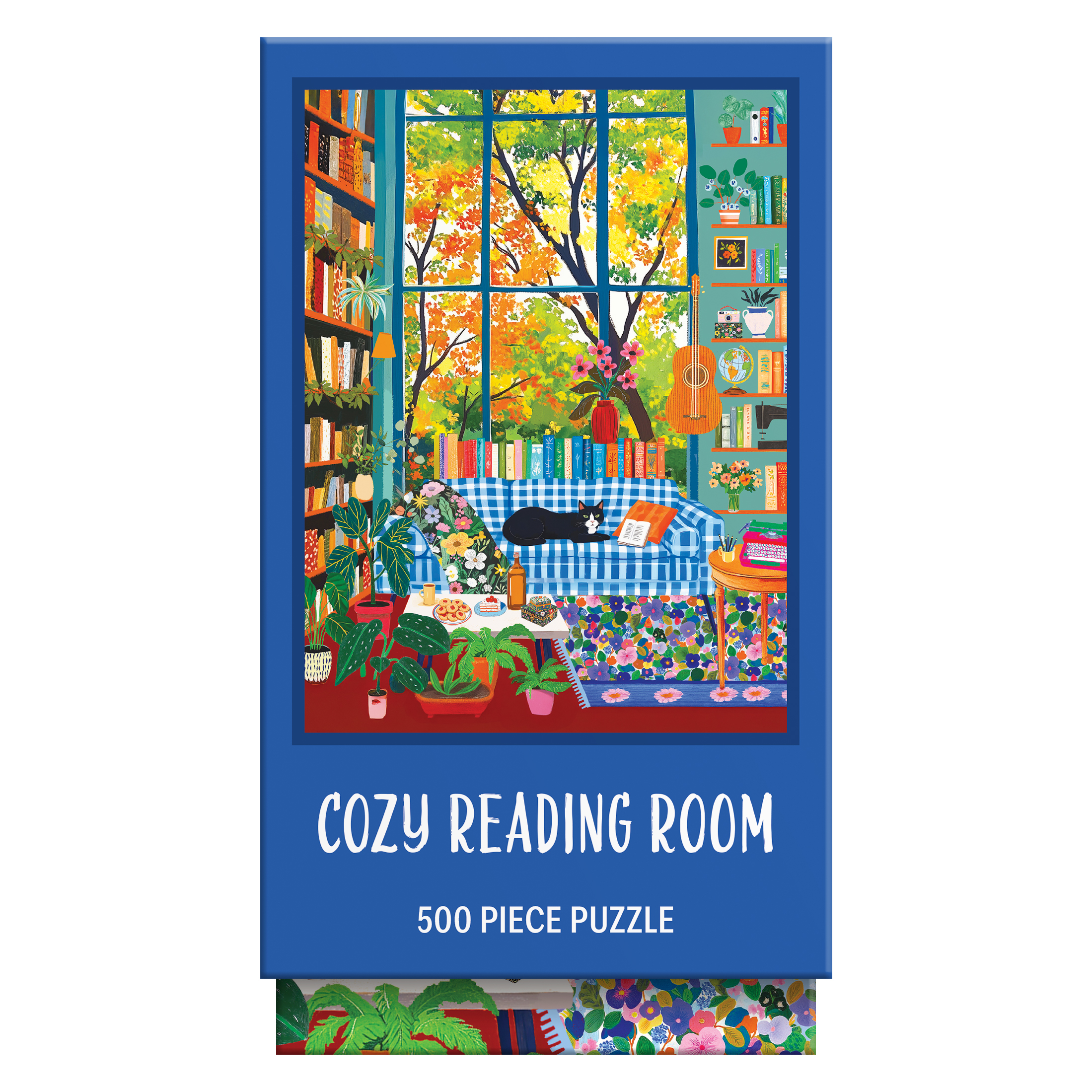 Cozy Reading Room - 500 Piece Jigsaw Puzzle