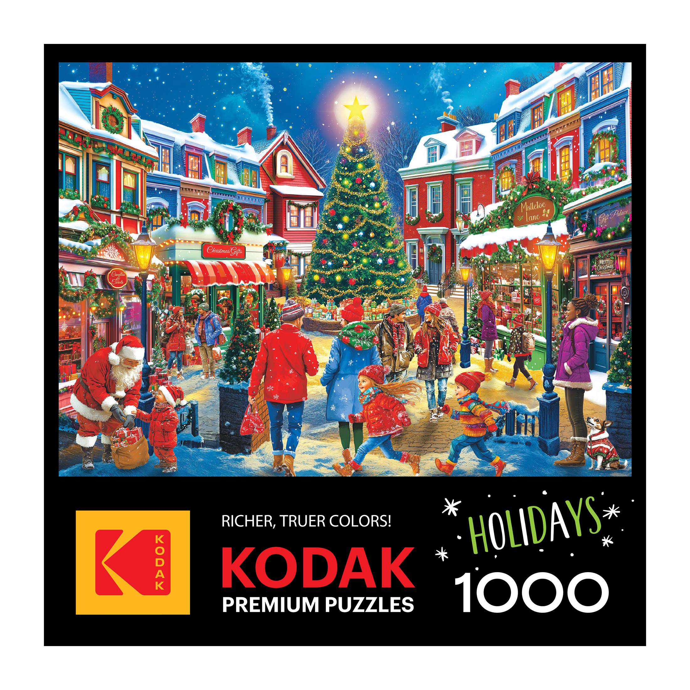 Christmas Village 1000 Piece Jigsaw Puzzle for Holidays