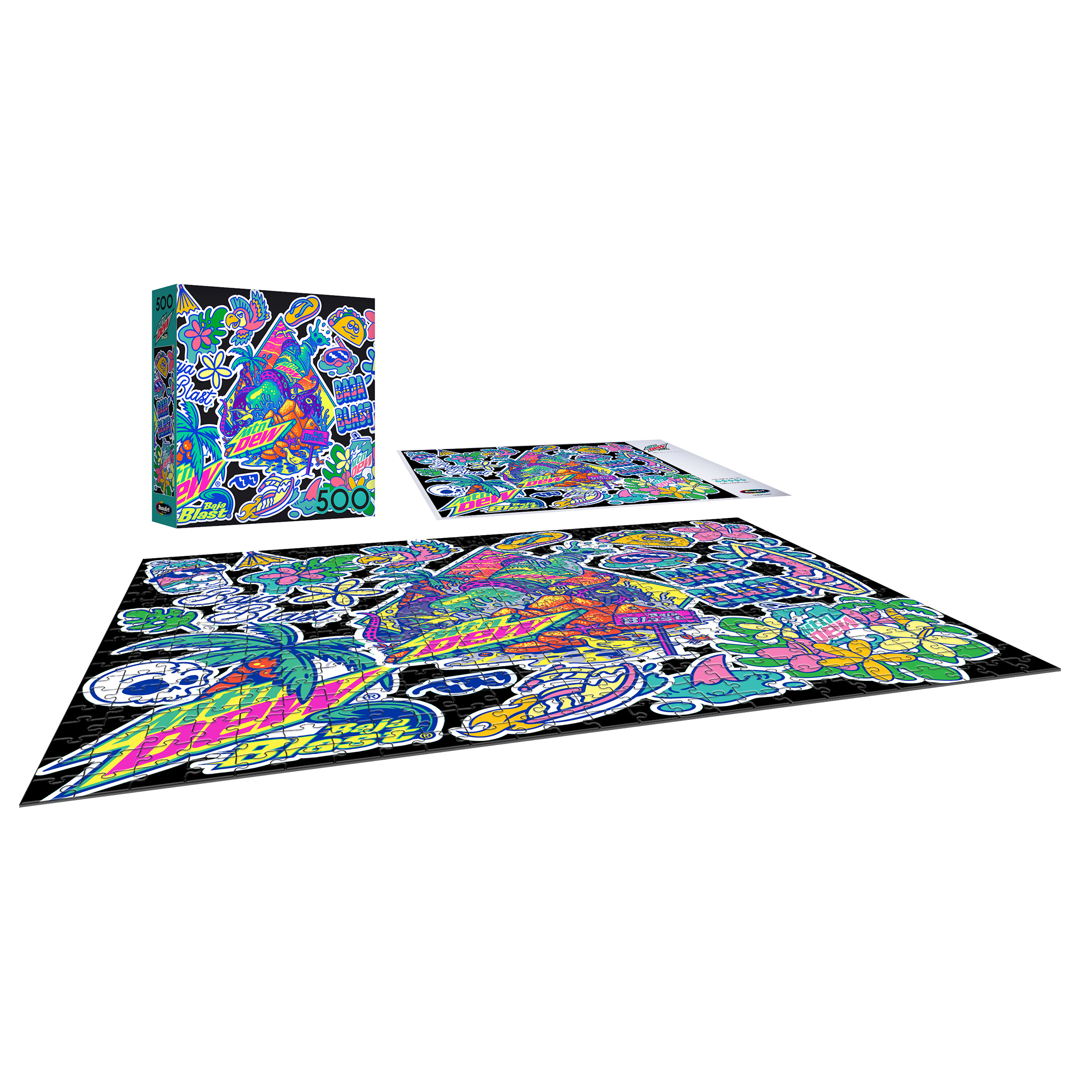 Discover the Exciting Mountain Dew-500 Piece Puzzle