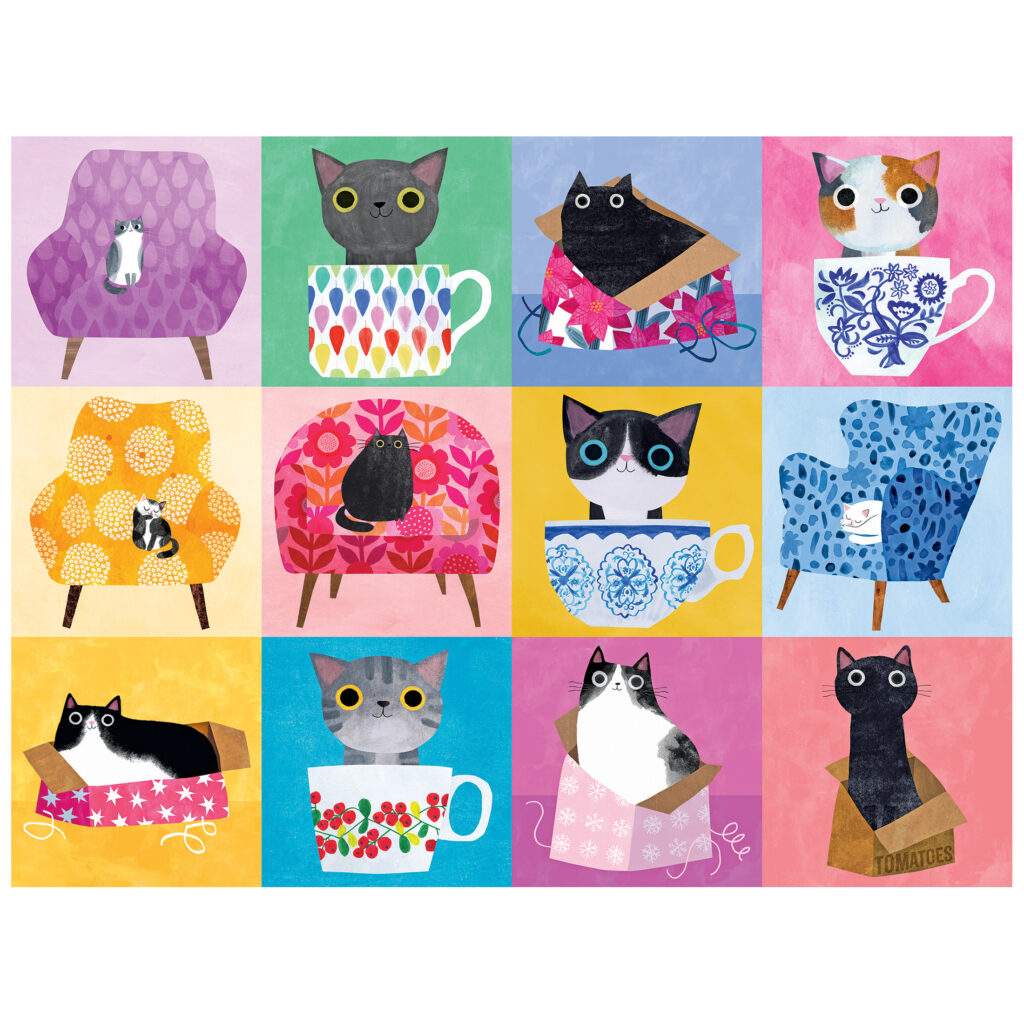 Cats at Home 300 Piece Jigsaw Puzzle by RoseArt