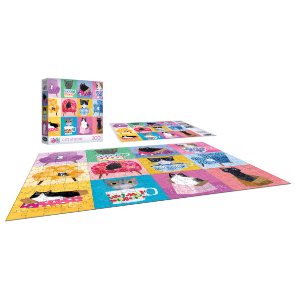 Cats at Home 300 Piece Jigsaw Puzzle by RoseArt