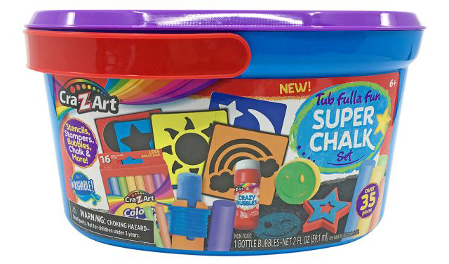 Cra-Z-Art Tub Fulla Fun Super Sidewalk Chalk Cra-Z-Art Tub Fulla Fun Super Sidewalk Chalk