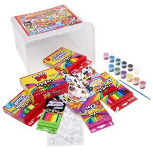 CRA-Z-ART 125 PIECE ULTIMATE ART EXTRAVGANZA TUB The