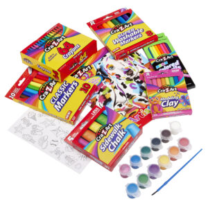 CRA-Z-ART 125 PIECE ULTIMATE ART EXTRAVGANZA TUB The