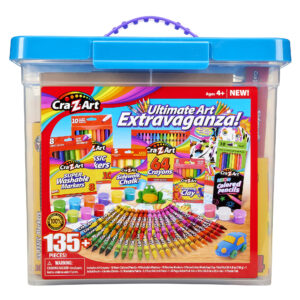 CRA-Z-ART 125 PIECE ULTIMATE ART EXTRAVGANZA TUB The